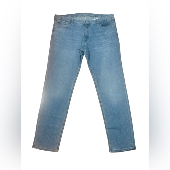 Banana Republic Slim LuxeTraveler mens jeans 40 x 32 NWOT light wash Spring - Picture 3 of 16